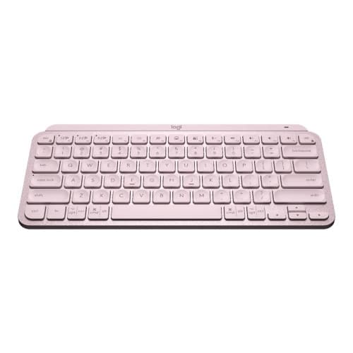 Logitech MX Keys Mini - Office - tangentbord - QWERTY - nordiskt (danska/finska/norska/svenska) - rosa Inmatningsenhet Rosa