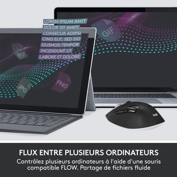 Logitech PERFORMANCE MK850 Trådlöst tangentbord och musset