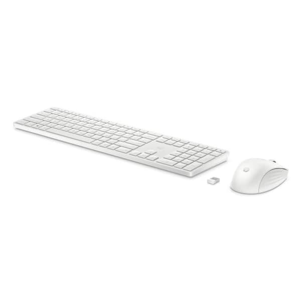 HP 650 trådlöst tangentbord och muskombination - QWERTY - Vit