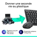 Pikkukuva 5 / 6: Näppäimistö- ja hiirisetti - Langaton - Logitech - MK295 - AZERTY
