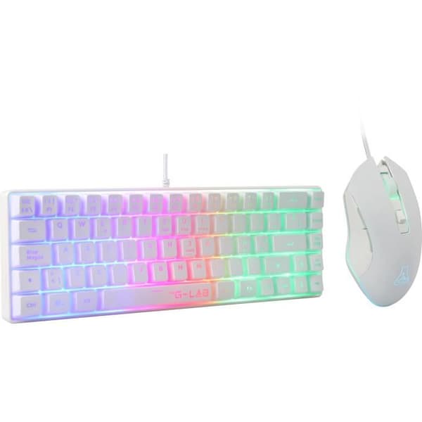2-i-1 gamerpakke - THE G-LAB - COMBO HYDRO - Kablet mus - Kablet tastatur