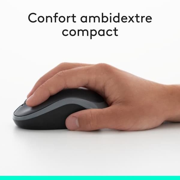 LOGITECH MK270 Mus- och tangentbordsset - Trådlös - QWERTY