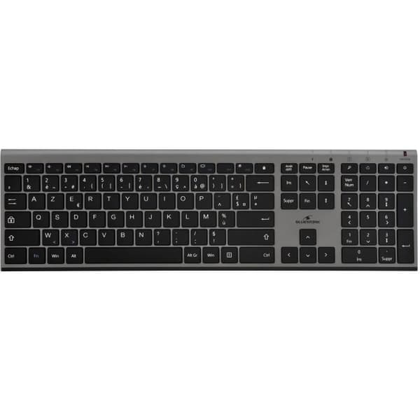Tastatur + mus - BLUESTORK - trådløs - Grapheme - Sort - PACK-WL-PC-BK / FR