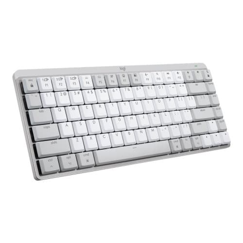 Logitech Master Series MX Mechanical Mini for Mac - tangentbord - QWERTY - blekgrå Inmatningsenhet Grå, Vit