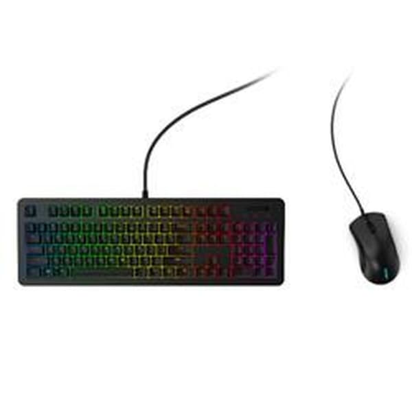 Mus & Tangentbord Lenovo km300 Svart