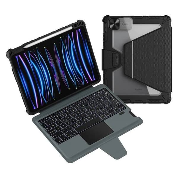 Förstärkt bumper svart belysningsfodral för iPad Air / Pro 11" Link Nillkin