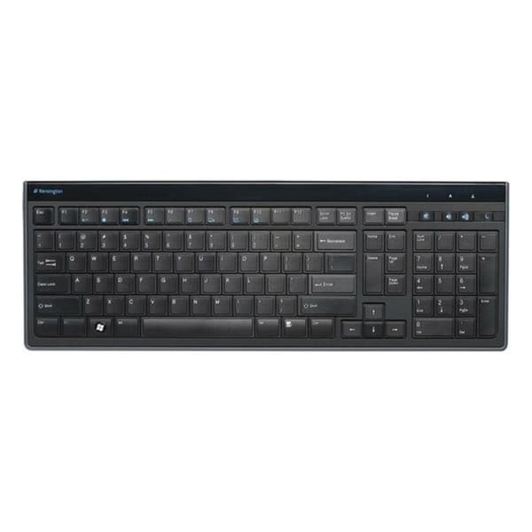 Tangentbord Kensington K72357ES Qwerty Spanska Svart Svart