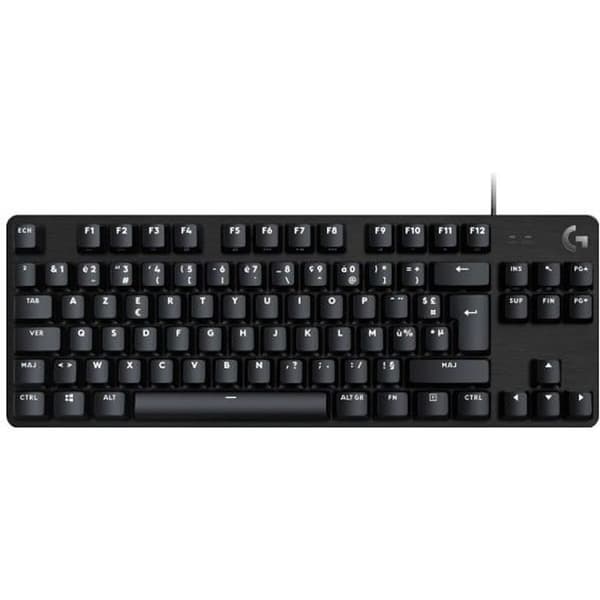 Speltangentbord - Kabelanslutet - Logitech G - G413 TKL SE - Bakgrundsbelyst - AZERTY - Svart