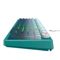 Miniatyrbild 4 av 5: Spelklaviatur med RGB-lampor 1,8 m, 350 mA - Havit (KB899L) - Vit/Grön