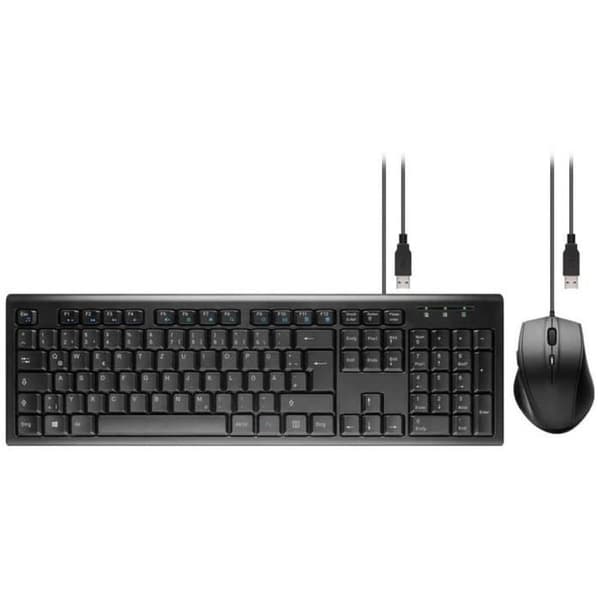 Goobay USB Tangentbord Mus Spel Tangentbord