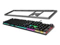 Miniatyrbild 4 av 5: MSI FORGE GK310 - Tangentbord - hotswap - bakgrundsbelyst - USB - tangentbrytare: röd brytare