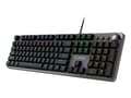 Miniatyrbild 2 av 5: MSI FORGE GK310 - Tangentbord - hotswap - bakgrundsbelyst - USB - tangentbrytare: röd brytare