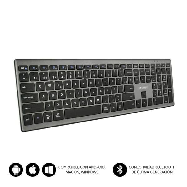 Tangentbord Subblim SUBKB-2PUE201 Svart