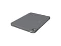 Miniatyrbilde 4 av 5: Logitech Combo Touch - Tastatur og folioveske - med styrepute - bakgrunnsbelyst - Apple Smart connector - AZERTY - Fransk - Oxford-grå - for Apple 11
