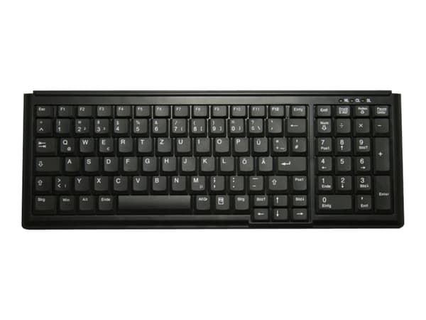 Active Key AK-7000 - Tangentbord - PS/2 - amerikansk - svart