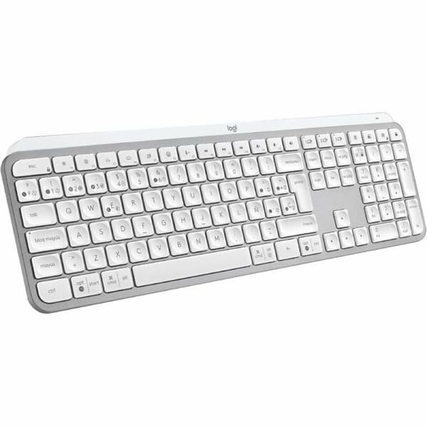 Trådlöst Tangentbord Logitech MX Keys S Grå Qwerty Spanska