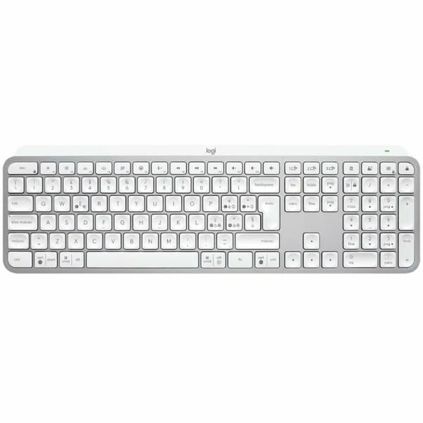 Trådlöst Tangentbord Logitech MX Keys S Grå Qwerty Spanska