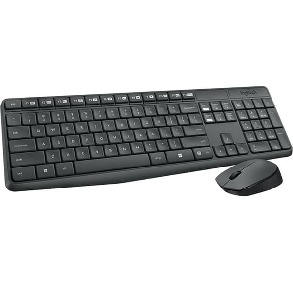 Trådlöst Tangentbord och Mus Logitech 920-007917 Grå