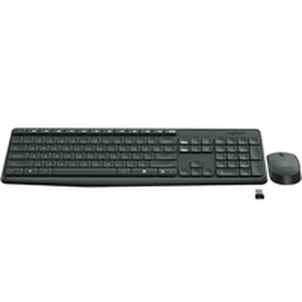 Trådlöst Tangentbord och Mus Logitech 920-007917 Grå
