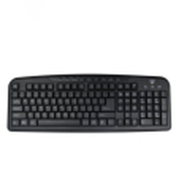 Tangentbord Ewent EW3195 Svart Qwerty Spanska QWERTZ