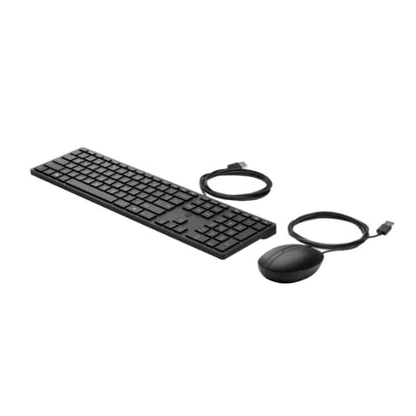 Näppäimistö ja hiiri HP Combo 320 Espanjalainen Qwerty Musta musta