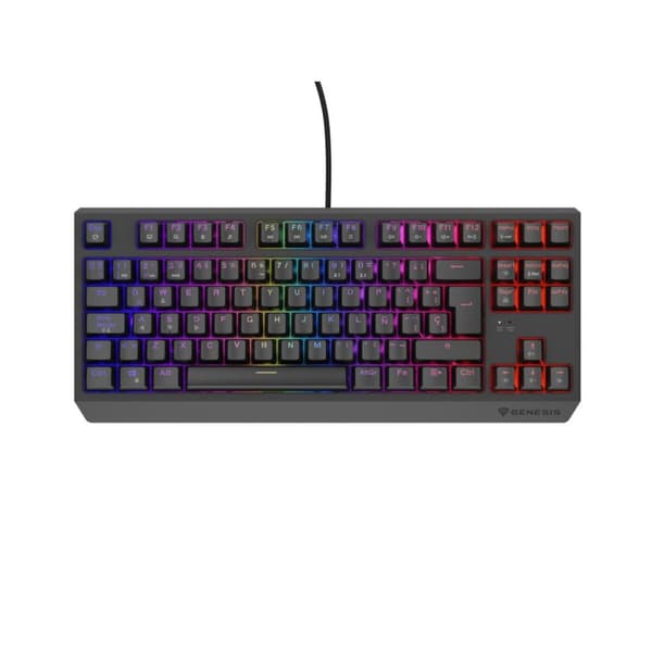 Tangentbord Genesis Thor 230 TKL Svart Qwerty Spanska
