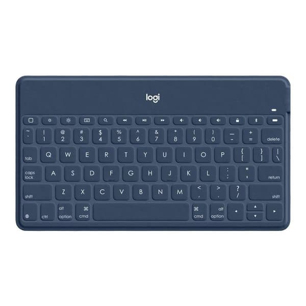 Trådlöst tangentbord - LOGITECH - KEYS-TO-GO CLASSIC BLUE - 2 års garanti - EAN 5099206094239
