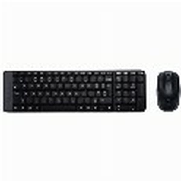 Tangentbord och Mus Logitech 920-003168 Svart QWERTY