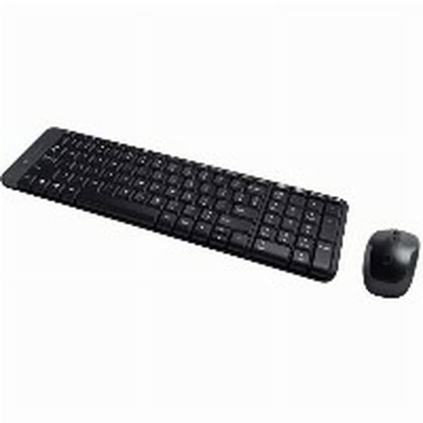 Tangentbord och Mus Logitech 920-003168 Svart QWERTY