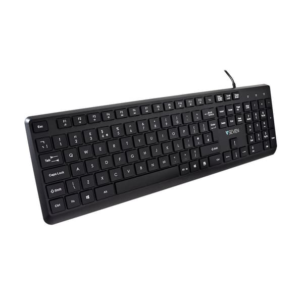 Tangentbord V7 KU350UK Svart QWERTY Qwerty UK