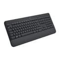 Miniatyrbild 1 av 6: Logitech Signature K650-tangentbord, fullt ergonomiskt trådlöst tangentbord med handledsstöd - grafit