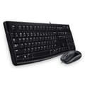 Miniatyrbild 1 av 4: Logitech MK120, Standard, USB, Svart, Mus ingår