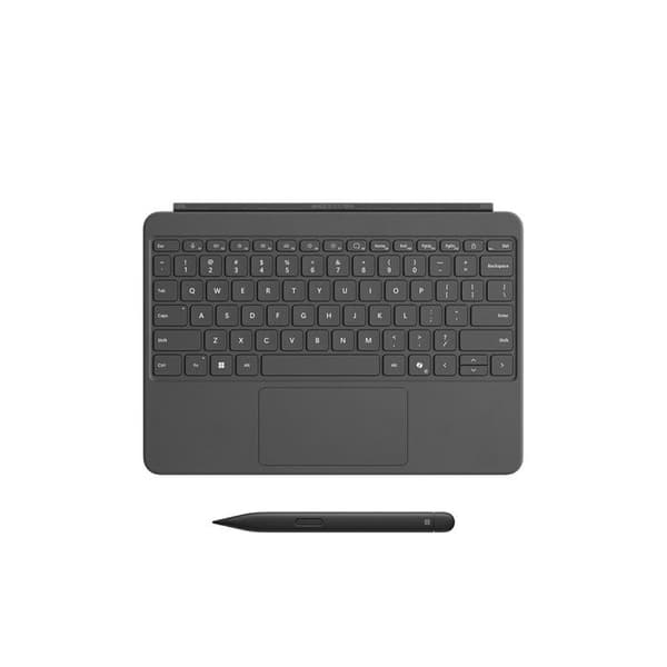 Tangentbord för Microsoft Surface Azerty Grå + Slim Pen 2 stylus för Surface Pro 12"