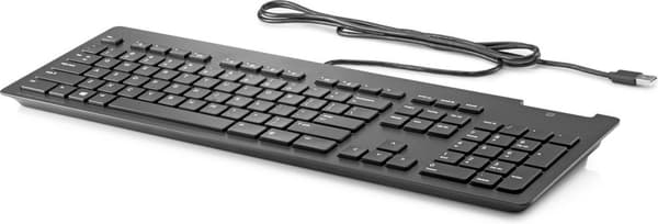 HP USB Slim CCID spanskt SmartCard-tangentbord, Z9H48AA#ABE