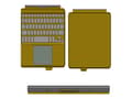 Miniatyrbild 3 av 4: Targus GP-JKT636TGB - tangentbord
