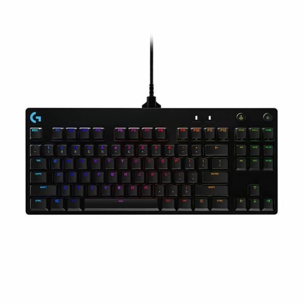 Logitech CD68998 Svart RGB LED-tangentbord