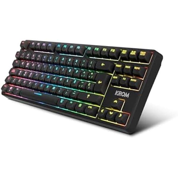 Mekaniskt tangentbord - KROM - Kernel Pro - RGB 18 Effects - Bluetooth 5.3 - TKL - Full Antighosting