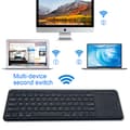 Miniatyrbild 4 av 11: NÖRDIC trådlös 2,4G Tangentbord med pekplatta 78 tangenter IOS Android Windows Arabisk layout