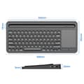 Miniatyrbilde 5 av 6: NÖRDIC Bluetooth-tastatur med berøringsplate, arabisk layout, 78 taster