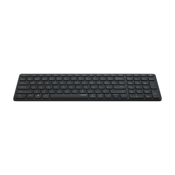 Tangentbord och mus-set - RAPOO - 9700M - Trådlös - AZERTY - Ultratunt - Svart