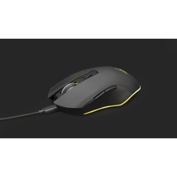 2-i-1-paket - The G Lab - Combo Hydrogen BKG - Azerty-tangentbord - Trådbunden mus - Svart