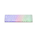 Miniatyrbild 3 av 6: Speltangentbord - Membran - The G-Lab - KEYZ HYDROGEN WL - Rainbow-bakgrundsbelysning - Trådlöst - Halvmekaniskt - Azerty - Vitt