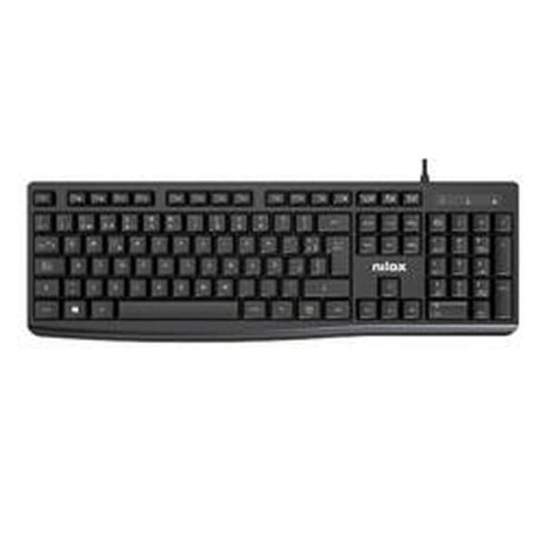 Tastatur Nilox Sort