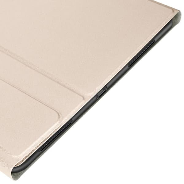 Bluetooth QWERTY-tangentbord för iPad Pro 12.9 och Air 13 med guld flip-överdrag