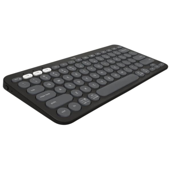 Näppäimistö ja hiiri Logitech Pebble 2 Combo Graphite Qwerty