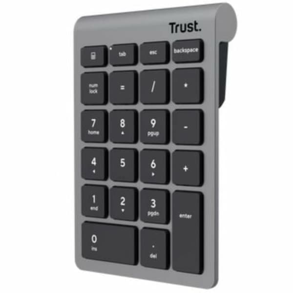 Numeriskt tangentbord Trust 25709 Silver