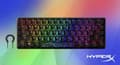Miniatyrbild 2 av 6: HyperX Alloy Origins 60 Mekaniskt Gamingtangentbord (60 %, Red-linear switches, Nordisk)