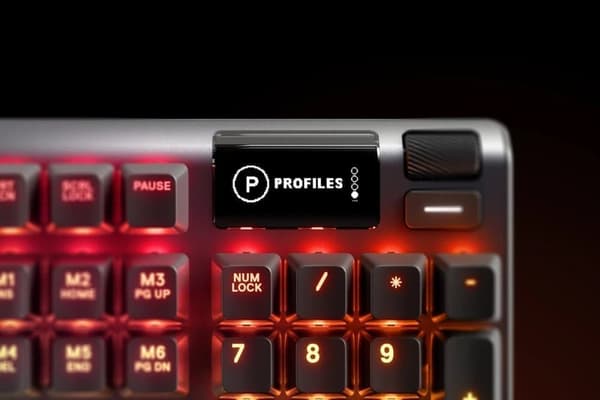 SteelSeries Apex 7 Mekaniskt RGB Gamingtangentbord (Blue Clicky, Nordisk)