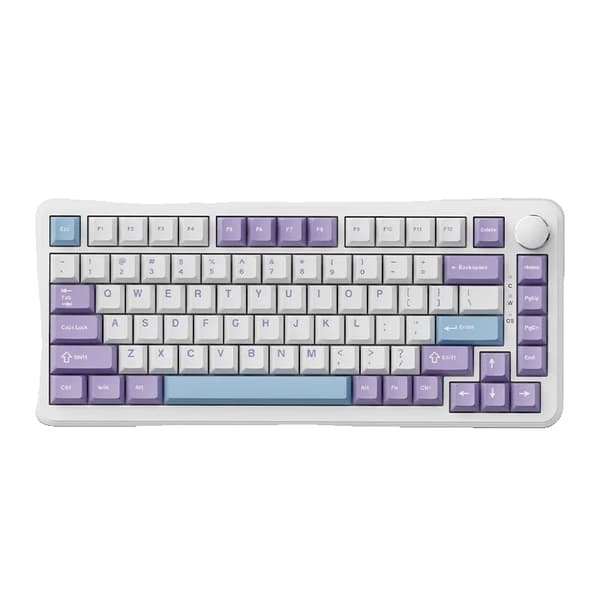 RGB Mekaniskt Tangentbord, Trådbunden/Tri-läges Anslutning, Gummitätning Strukturdesign,AK820 trådad