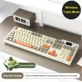 Miniatyrbild 2 av 2: Gamingtangentbord, Full Key Hot-Swap, RGB-belysningseffekt,Tri-läges-hmc